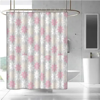 

3D Printed Shower Curtain Hotel Quality, Machine Washable