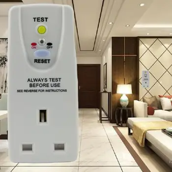 

UK 13A Converter Socket Safety Smart Home Circuit Breaker Cutout Plug Adapter