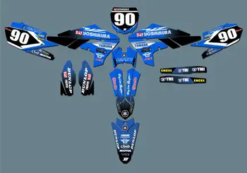 

Free shipping Free Custom Motorcycle GRAPHICS Stickers DECALS For YAMAHA YZ250F 250 YZF 2019 For YAMAHA YZ 450F YZF450 2019 2018