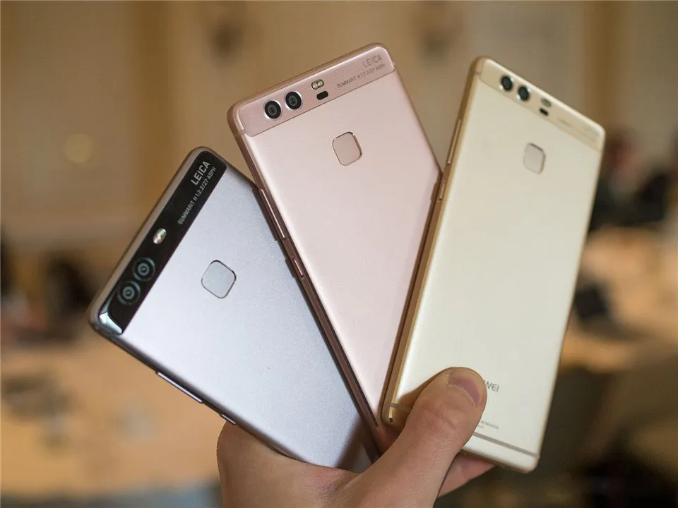 DHL быстрая доставка HuaWei P9 4G LTE телефон 5 2 МП 3 камеры отпечаток пальца 4 Гб ОЗУ 64 ПЗУ