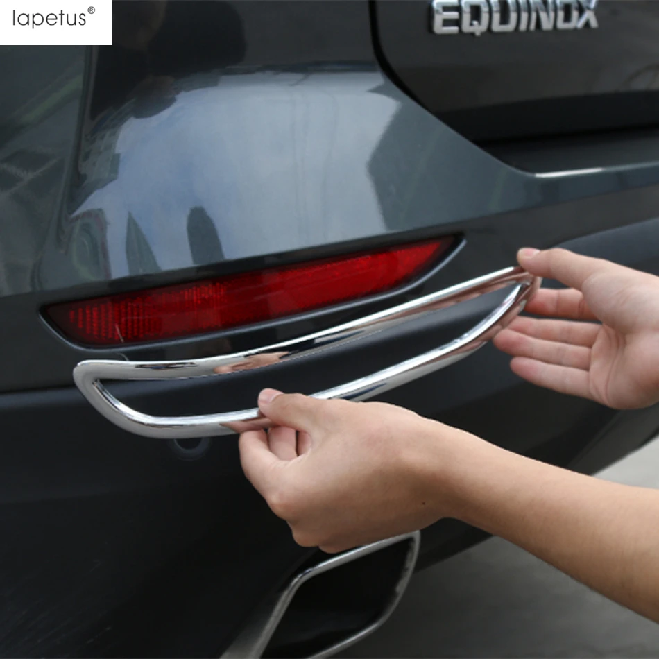 Аксессуары Lapetus подходит для Chevrolet Equinox 2017 2020 ABS задний бампер противотуманный