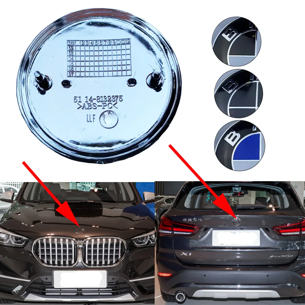 Эмблема багажника для Bmw E46 E39 E38 E90 E60 Z3 Z4 X3 X5 X6 51148132375 10 шт. 82 мм 74 | Автомобили и