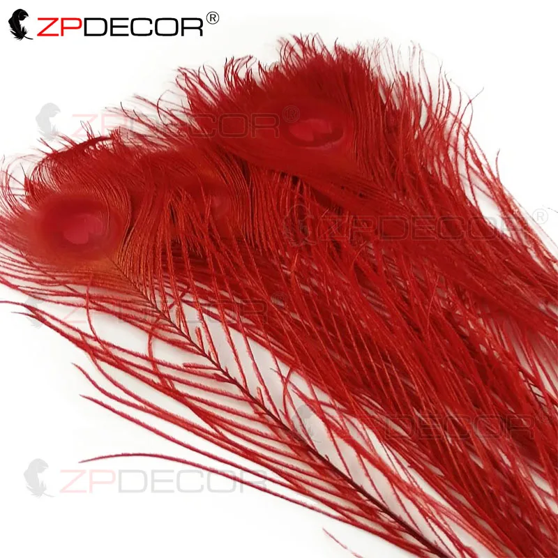 Zpdecor 30-35 см Перья павлина использовать Искусство и ремесла