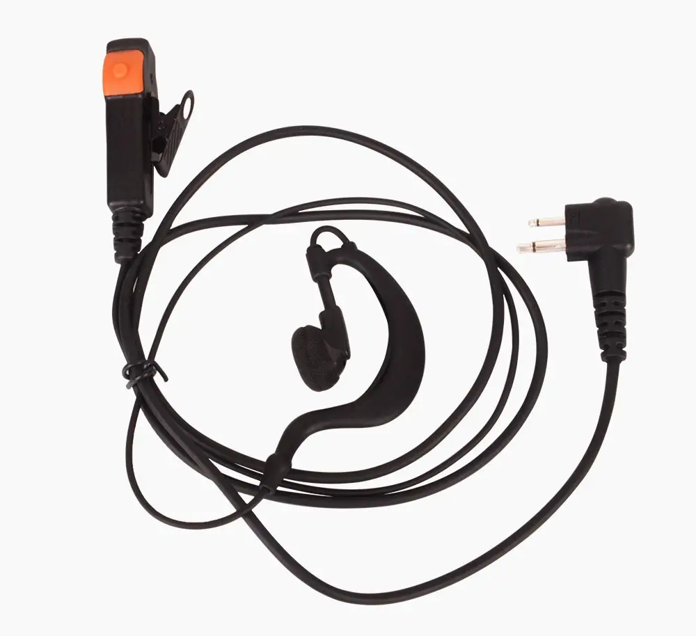 9 шт./лот динамик, гарнитура, рация Регулируемая G-style гарнитура микрофон двойной стандарт голосовой связи PTT для Motorola Радио рация CP040 CP125 CP140