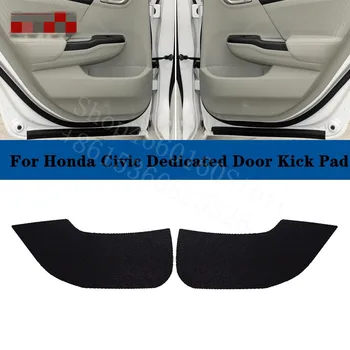 

Puou high quality For Honda Civic 4pcs Car Inside Door Cover Pad Scratch Protection Anti Kick Pad Car Interior Accessories