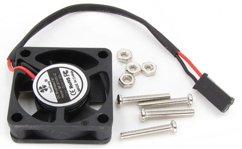 Raspberry PI 4 Cooling Fan DC 5V 3010 Raspberry PI 4 Model B Cooler Fan radiator fan of Raspberry PI 3 Model B and PI 3 Model B