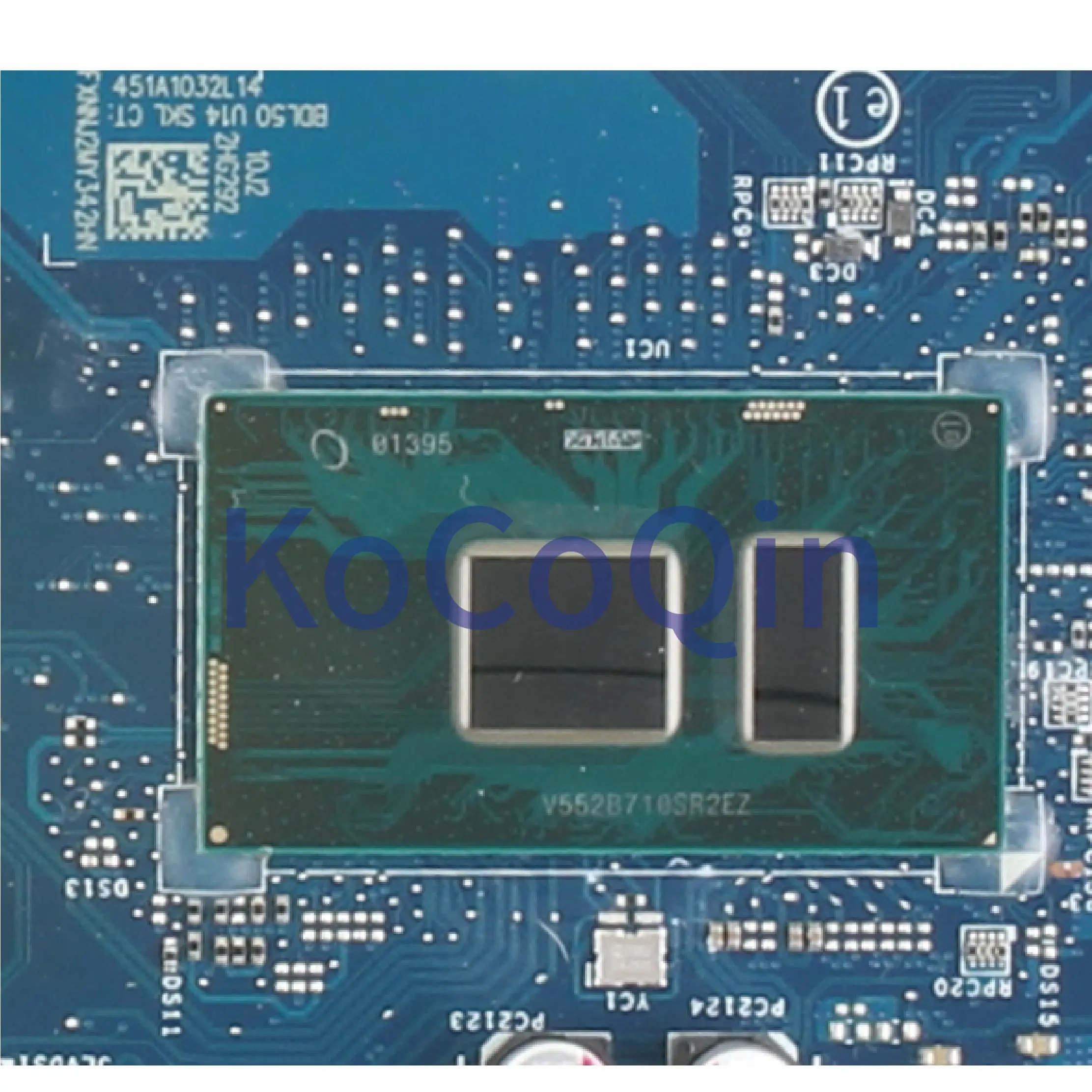 discount  KoCoQin Laptop motherboard For HP Pavillion 15-AY 250 G5 Core i7-6500U Mainboard BDL50 LA-D704P 854