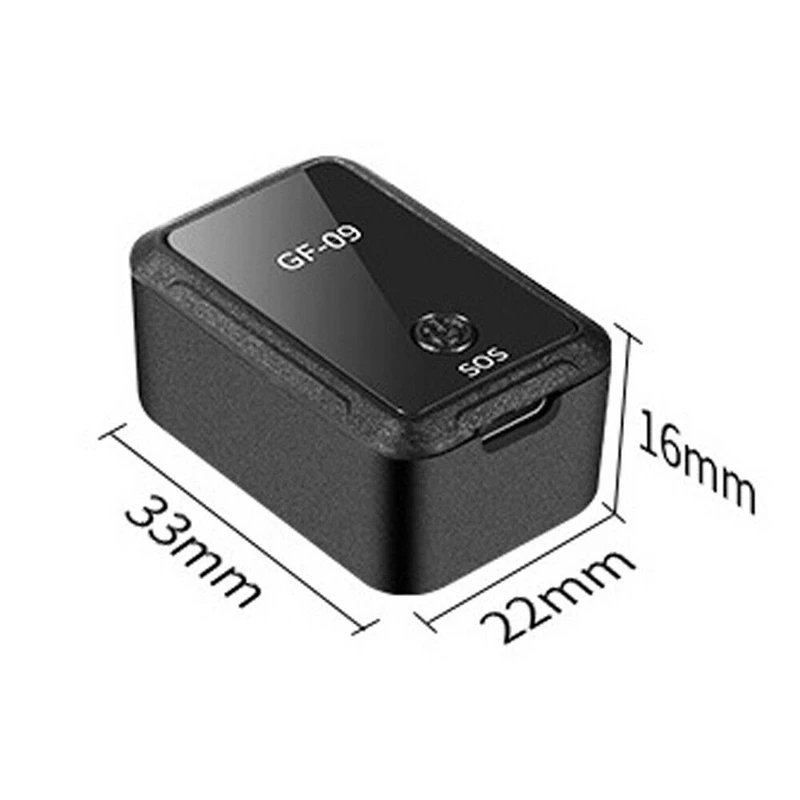  IG-Gf-09 Mini Magnetische Tracker Anti-Verloren Gps Locator Wifi + App Control Adsorption