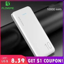 FLOVEME batterie externe 10000 mAh Chargeur Portable Pour Samsung Xiao mi mi Externe Mobile chargeur de batterie Portable 10000 mAh Poverbank Téléphone(China)