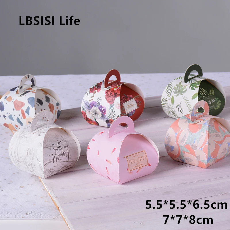 Свадебная коробка для конфет LBSISI Life подарочная бумага детского дня рождения