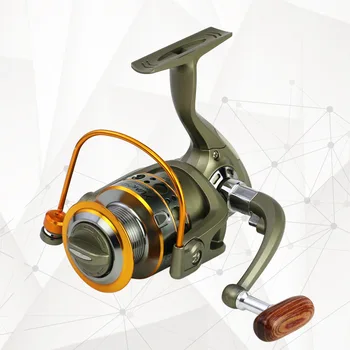 

5.5:1 Saltwater Spinning Wheel High Speed Fishing reel LC 1000-7000 Left Right Hand Double Aluminum alloy Spool Fishing Reel