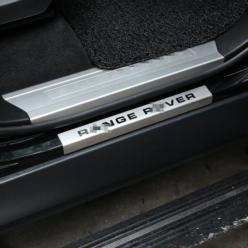 4* Сталь за пределами порога пластина-порожек для Range Rover Sport Vogue