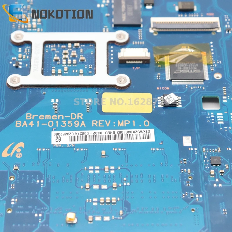  NOKOTION BA92-06827A BA92-06827B BA41-01360A For Samsung NP-R525 R525 Laptop motherboard DDR3 ATI G