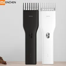 XIAOMI ENCHEN Boost USB электрическая машинка для стрижки волос с двумя скоростями Керамический Резак для волос быстрая зарядка триммер для волос детская машинка для стрижки волос