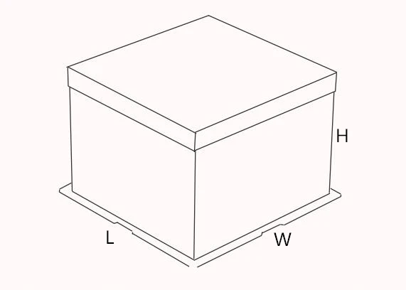 5-Piece Large Square Transparent Cake Boxes for Birthday Gifts, Baking, Dessert Packagi... - SKU STCB2322 - UGI Packaging