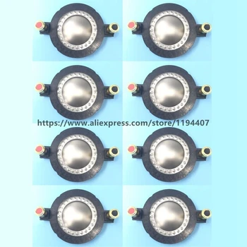 

8PC 34.4MM Tweeter Diaphragm Voice Coil Titanium Film aluminum Driver 34.5 core components With Column 90MM