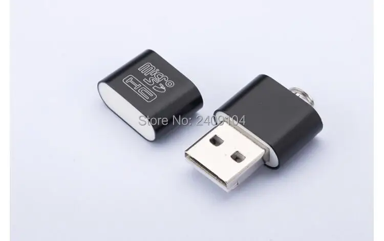 200 шт/партия портативный мини USB 2 0 Micro SD TF T Flash адаптер флэш накопитель память