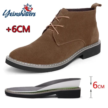 الرجال الأحذية مصعد أحذية الارتفاع زيادة أحذية للرجال الأعمال الارتفاع زيادة نعل 6 سنتيمتر الزفاف الرسمي الأحذية الجلدية السوداء