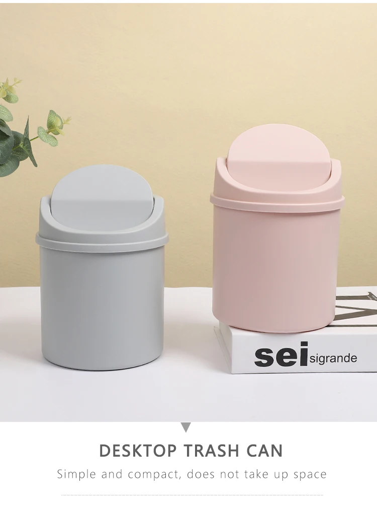 Pastel Desktop Mini Trash Can - 10 - Kawaii Mix