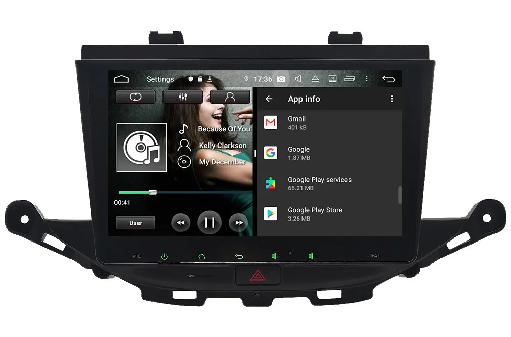 Klyde " ips 4G Android 9,0 Восьмиядерный 4 Гб ОЗУ 64 Гб ПЗУ DSP BT автомобильный dvd-плеер стерео радио gps ГЛОНАСС для Opel Astra K