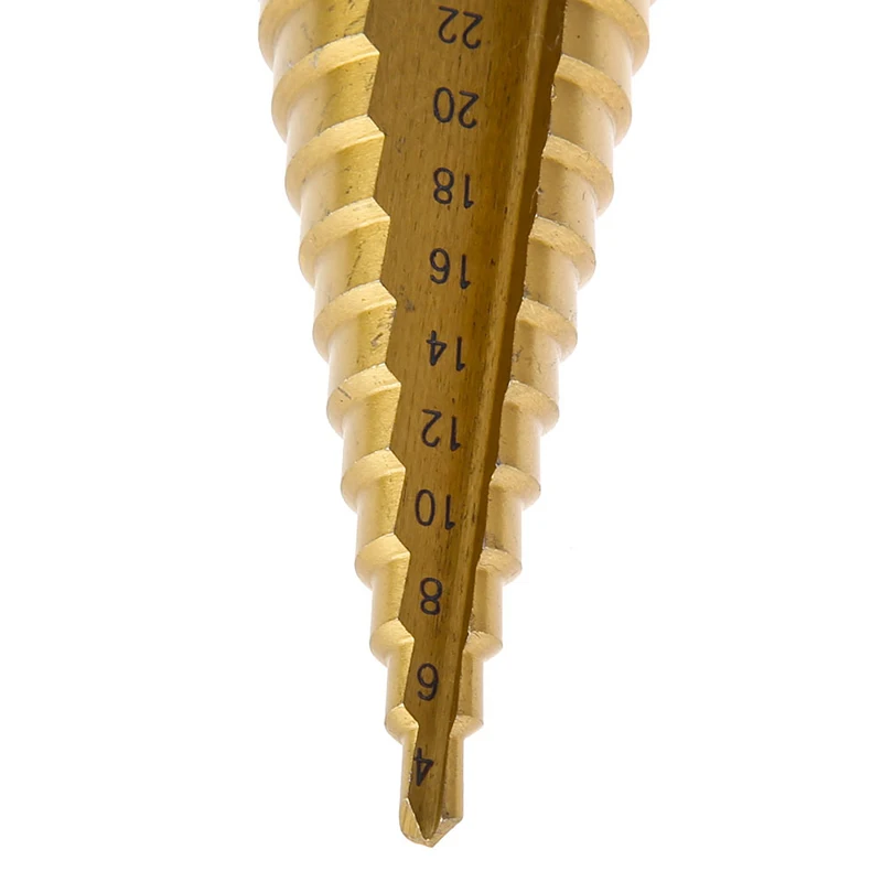 3 предмета в комплекте из быстрорежущей стали с titanium покрытием ступенчатые сверла из быстрорежущей инструментальной стали металла, дерева, конические сверла на возраст от 4 до 12 лет/20/32 мм шестигранными битами набор
