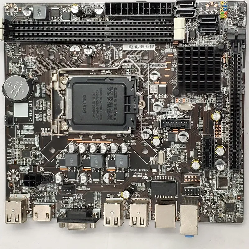 LGA1155 практичная материнская плата стабильная для H61 гнездо DDR3 ПАМЯТЬ