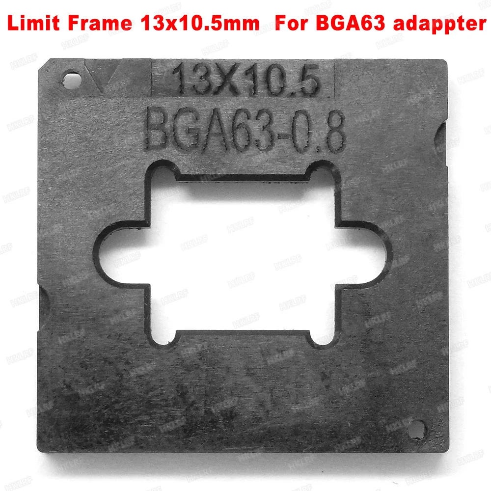 BGA63 адаптер гнездо для RT809H Универсальный USB программатор RT-BGA63-01 V2.0 0,8 мм/лимит Рамки 13 мм* 10,5 мм
