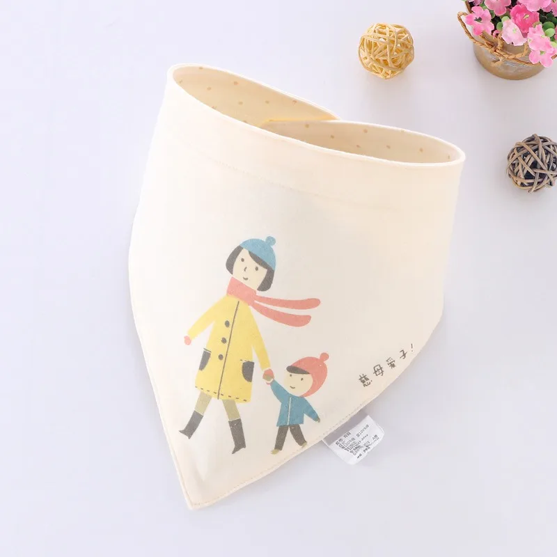 45*30 см детский слюнявчик двусторонний мультфильм Стиль полотенце хлопок