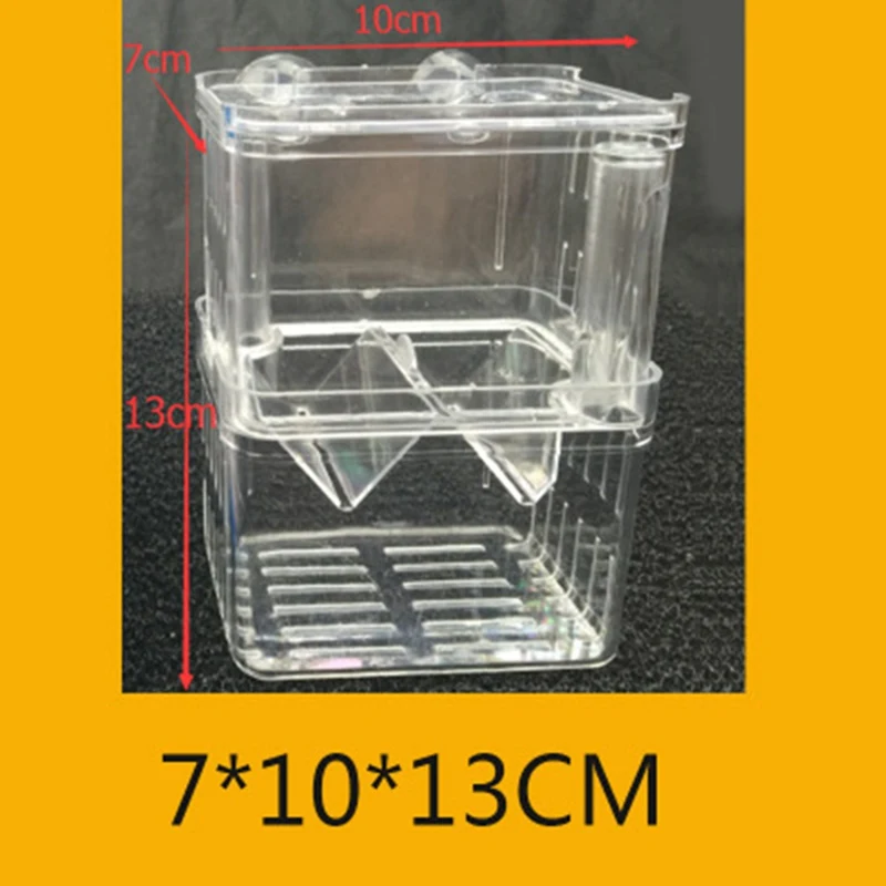 Transparent Fish Tank Aquarium Incubator Fish Breeding Hatching Boxes Multifunctional Acrylic Fish Breeding Isolation Box