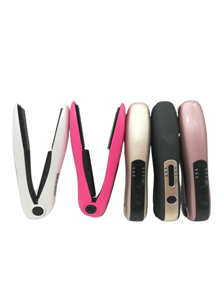 

Professional Hair Straightener Curling Iron Flat Iron Negative Ion Hair Straightener Hair Stretcher LED Display