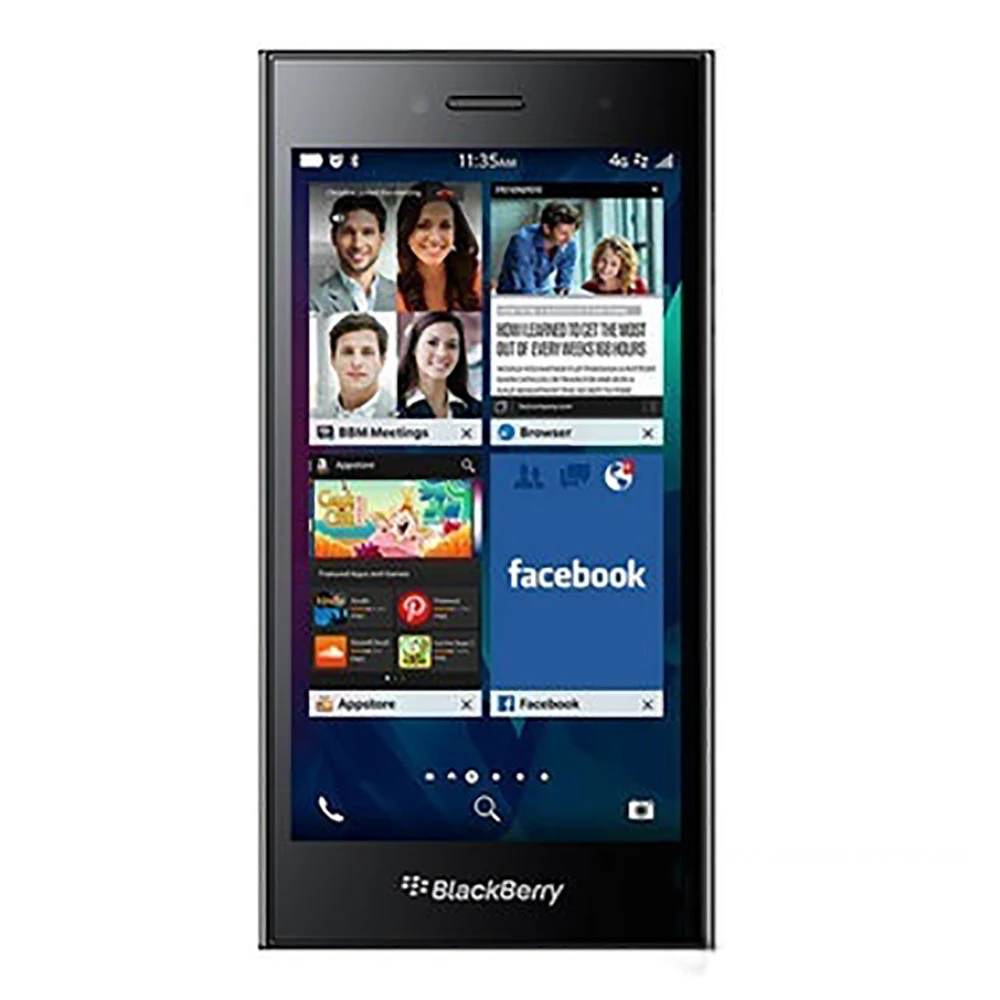 Original Brand New Blackberry Leap Z20 4G Mobile Phone 5.0" Screen 2GB RAM 16GB ROM QWERTY Dual Core BlackBerry-Rio-OS CellPhone images - 6