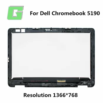 

11.6" LCD Touch Assembly For Dell Chromebook 5000 11 5190 Screen With Frame WXGA Digitizer Display Educational Notebook Panel