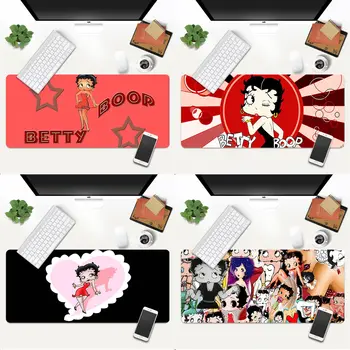 

MaiYaCa Cool New Betty boop Anti-Slip Durable Rubber Computermats Gaming Mouse Pad Large Deak Mat 700x300mm for overwatch/cs go