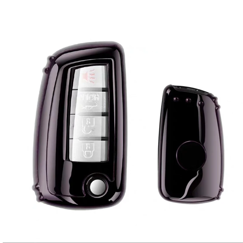 Мягкий ТПУ чехол для ключей автомобиля полное покрытие Nissan X Trail T32 Rogue Juke F15 Qashqai J11