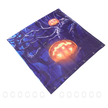 

1Pc Bath Curtain Waterproof Decorative Stylish Shower Curtain Halloween Bath Curtain Polyester Curtain for Decor Bathroom