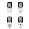 Intelligent AC Power Meter Wattmeter Socket Power metering socket billing socket power monitor US/UK/EU/AU/FR 6