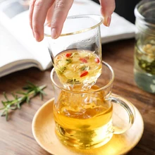 Бытовая кружка капсула для послеобеденного чая высокотемпературная устойчивая чашка для чая с крышкой и ручкой