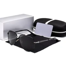 Мужские солнцезащитные очки, поляризационные, для рыбалки, для вождения, Роскошные, фирменный дизайн, Mercede 749, пилот, мужские, Ретро стиль, oculos de sol masculino
