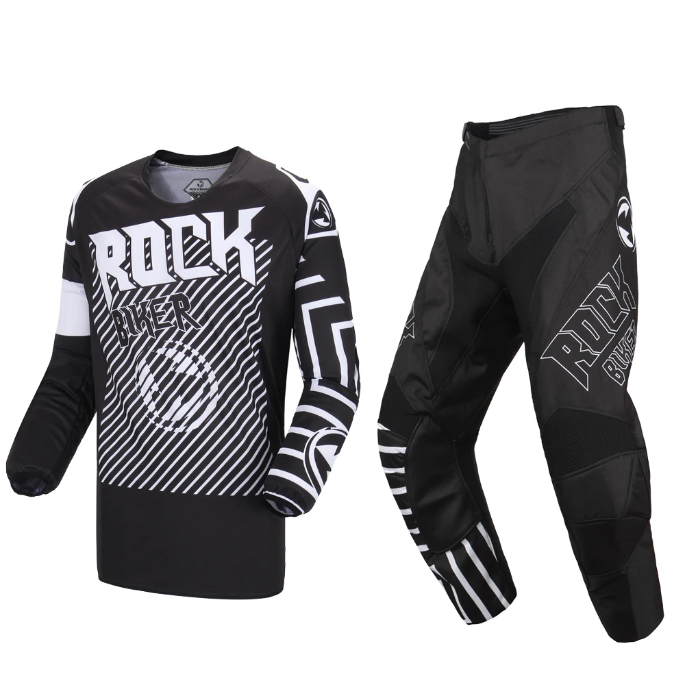 

ROCK BIKER Brand New Motocross Suit Motobiker Racing Riding Jersey Pants long Sleeve Sets Motorcycle MX riding Clothes