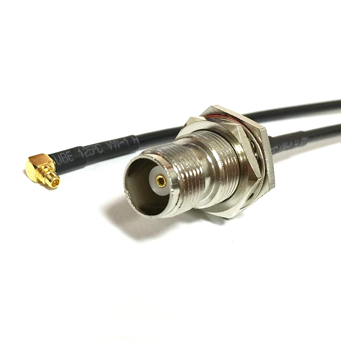 

New TNC Male Female RP Switch MMCX Plug Right Angle RG174 Cable Adapter 20CM 8" for WIFI Antenna Wireless Card