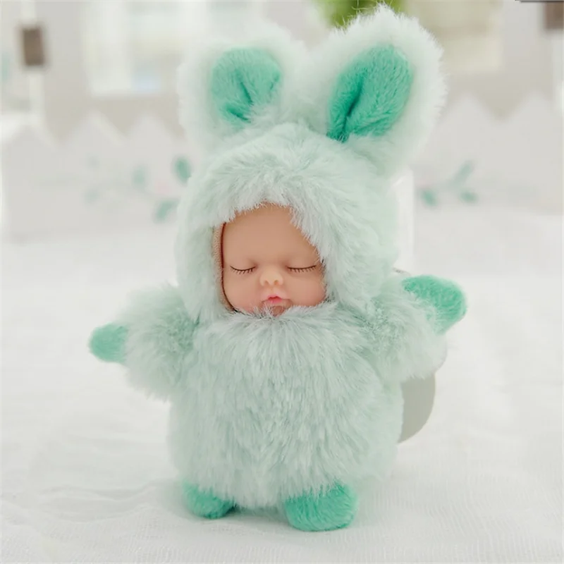 Подлинная Оригинальная кукла-реборн bebe 11 см, брелок, мягкий силиконовый реборн для малышей, игрушки для малышей, плюшевый Рождественский подарок