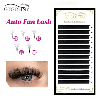 

0.05/0.07 Easy Fanning Eyelashes for Extensions Fan Easy Eyelash Blooming Eyelash Russian Eyelash Extensions Volume Cilia Lash