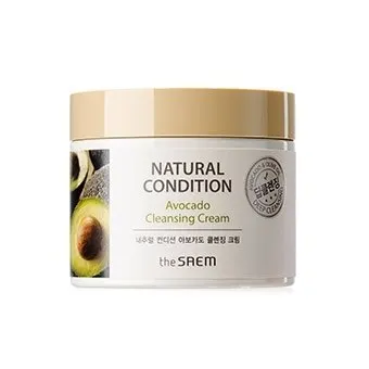 The SAEM natural condition avocado cleansing cream 300 ml Korean cosmetics face care sepiolite for facial cleanser | Красота и