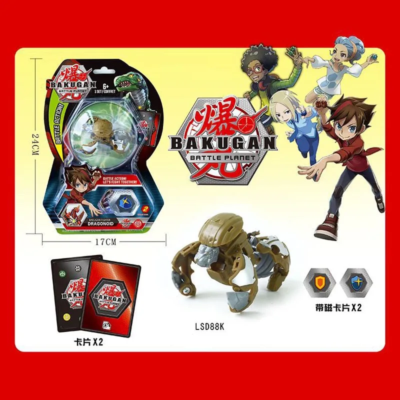 TOMY BAKUGAN оригинальные трансформации гироскопа Bey Blade Toupie Металл слияние с монстром мяч Атлетическая фигурка ребенок игрушка подарок - Цвет: LSD88K