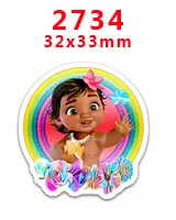 Кабошоны 30 шт мультфильм плоское украшение из смолы pr 2973 - Цвет: 2734