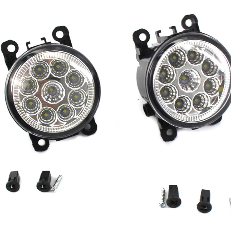 

9LED Fog Light Anti-Fog Lamp Front Bar Lamp For Ford 08 Fox Suzuki Swift Renault Opel modified
