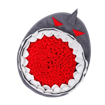 

1Pc Creative Shark Shaped Sniffing Pad Pet Training Pad Pet Feeding Pad Pet Snuffle Mat for Pet Home Dog