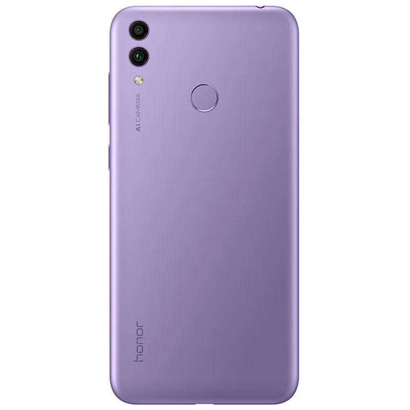 Стоковая глобальная прошивка Honor 8C мобильный телефон Восьмиядерный 4000Mah3 карты VoLTE Face ID полноэкранный 6,26 дюймовый мобильный телефон Snapdragon 632 - Цвет: 4gb 32gb purple