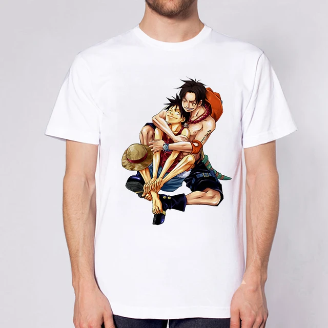 T-shirt Luffy Anime Japonês Masculino, Camisetas engraçadas, Camiseta  Impressa, Top de manga curta, T-shirt, Roupas - AliExpress