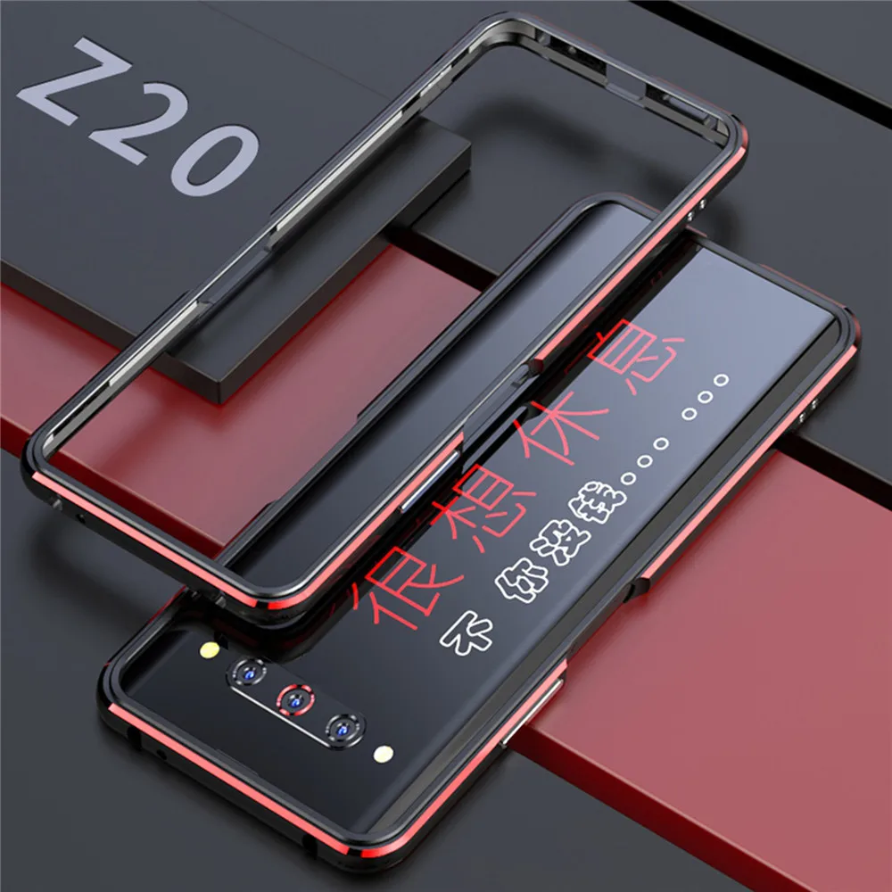 Жесткий защитный чехол с металлической рамкой для Nubia Z20|Бамперы| |